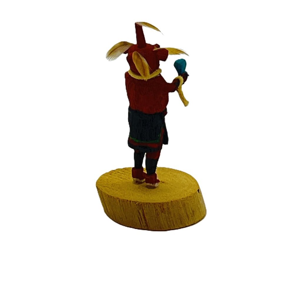 Handmade Miniature 1.5" (app.) Kachina Doll - "Mudhead" - Picture 4 of 8